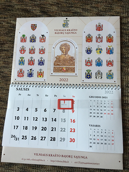 kalendorius